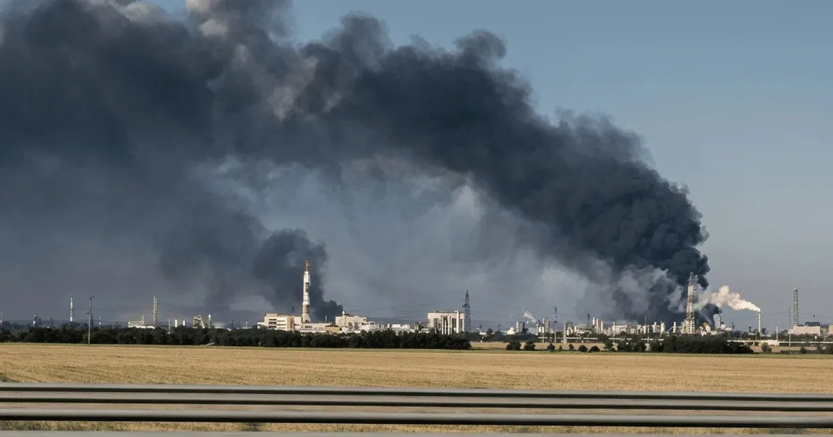 Video: A series of powerful explosions rocked the Russian city of Togliatti