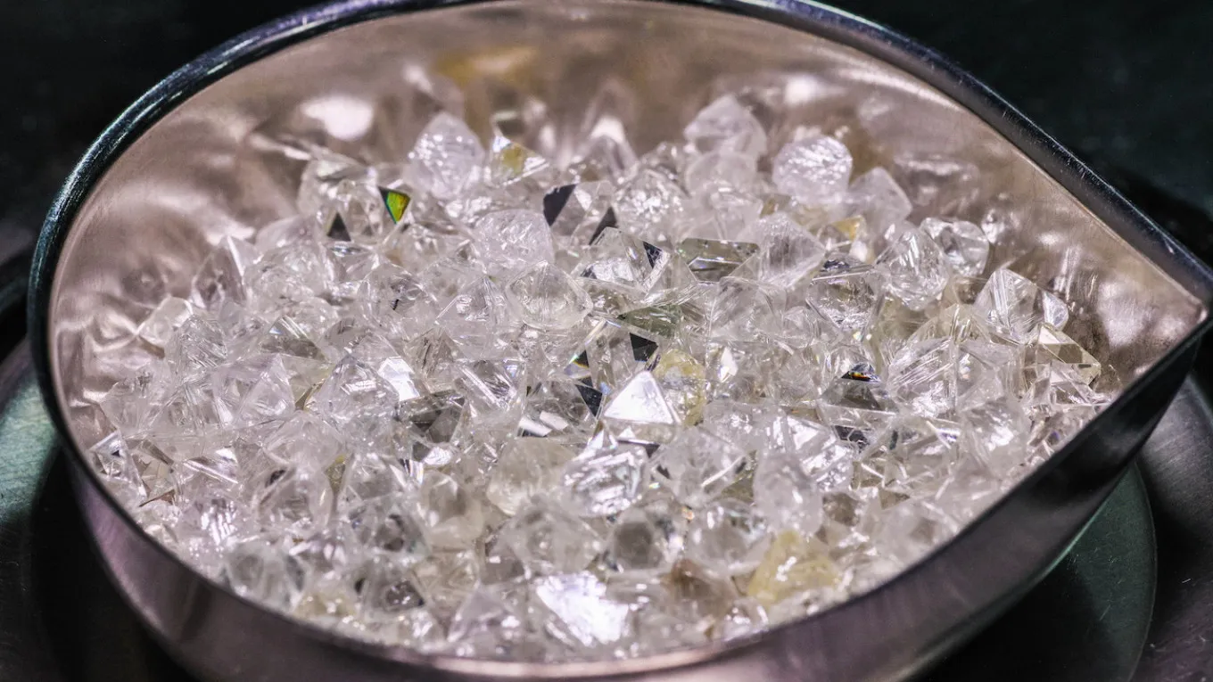 Russia's Alrosa posted a loss for the first time in six years