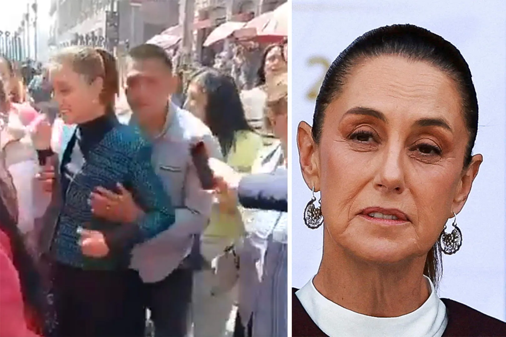 У Мексиці арештували чоловіка, який домагався на вулиці до президентки