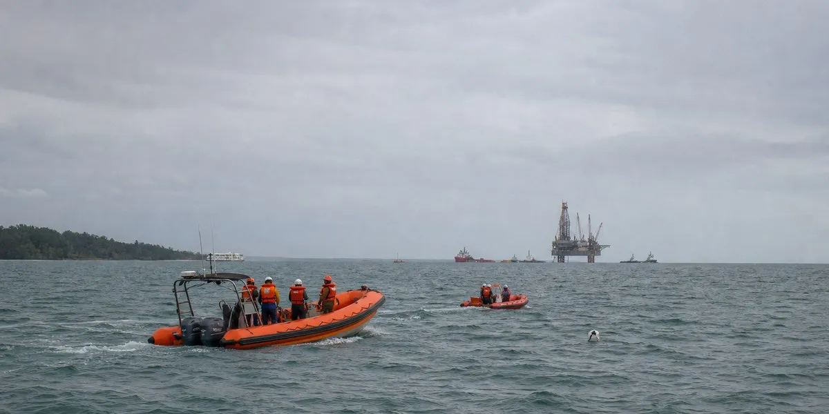 Borr Drilling rig sinks off Gabon, one person dead and four missing