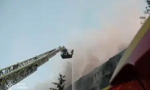 У Києві після масованої атаки сталися перебої зі світлом, є постраждалі