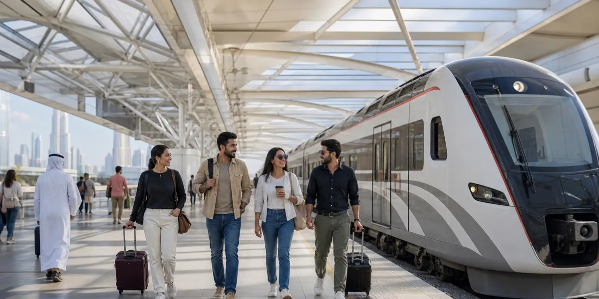 У Дубаї відкривають станцію Etihad Rail із рейсами до Абу-Дабі — The National