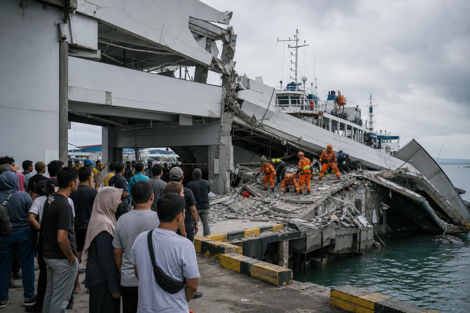 印度尼西亚发生7.7级地震，造成至少38人遇难
