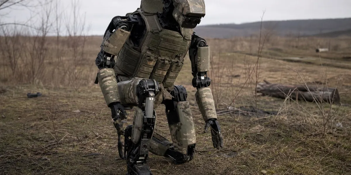 ECNS reports alleged testing of US robots in Ukraine