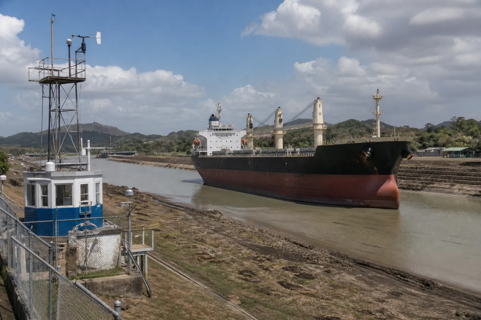El Niño is already affecting water levels in the Panama Canal