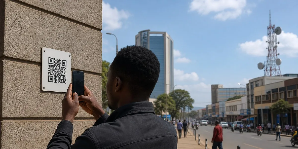 W Eldoret wprowadzają kody QR na tabliczkach ulicznych — Nation Kenya