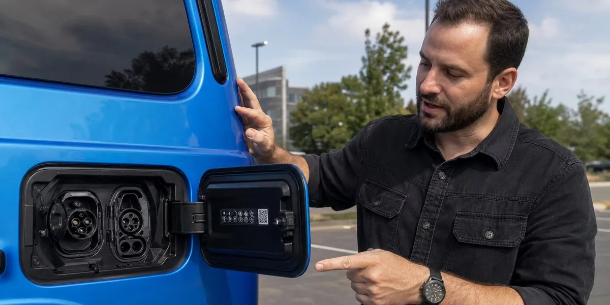 В США электрический Mercedes-Benz G 580 получил два порта для зарядки — InsideEVs
