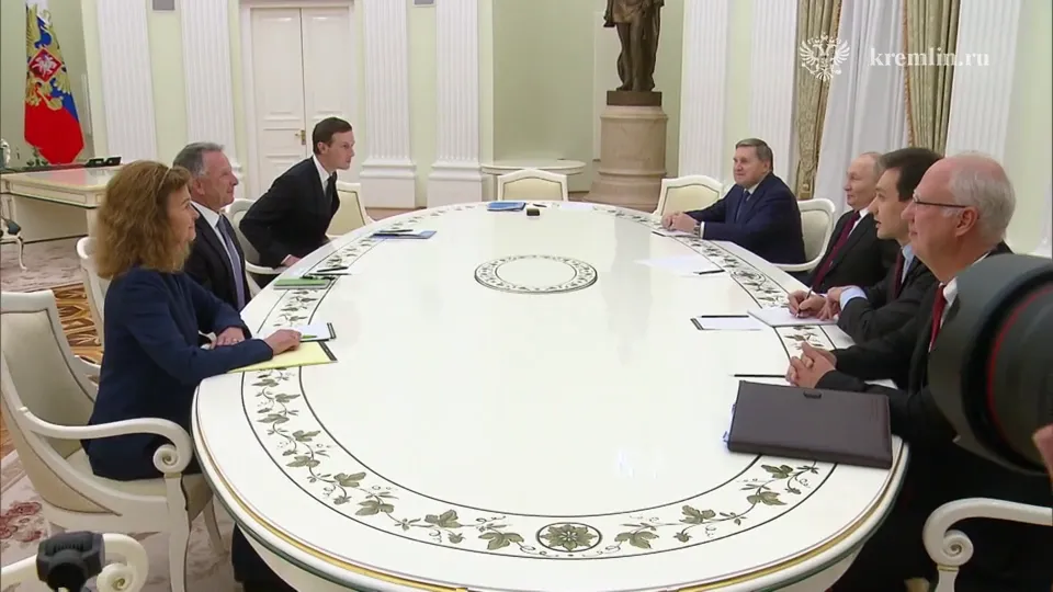 У Москві розпочалася зустріч путіна, Віткоффа і зятя Трампа