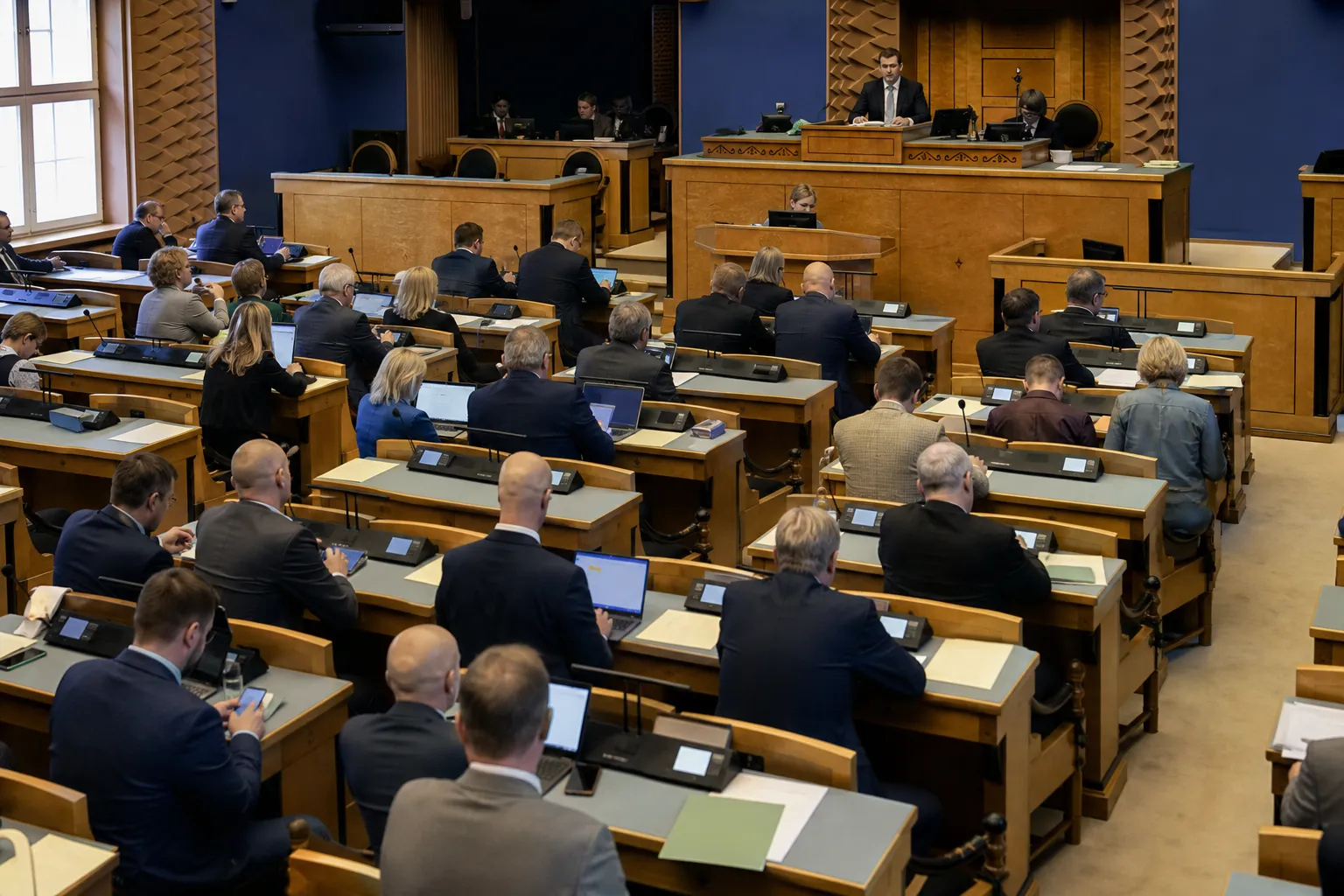 Three opposition parties in Estonia prepare no-confidence vote against Prime Minister Michal
