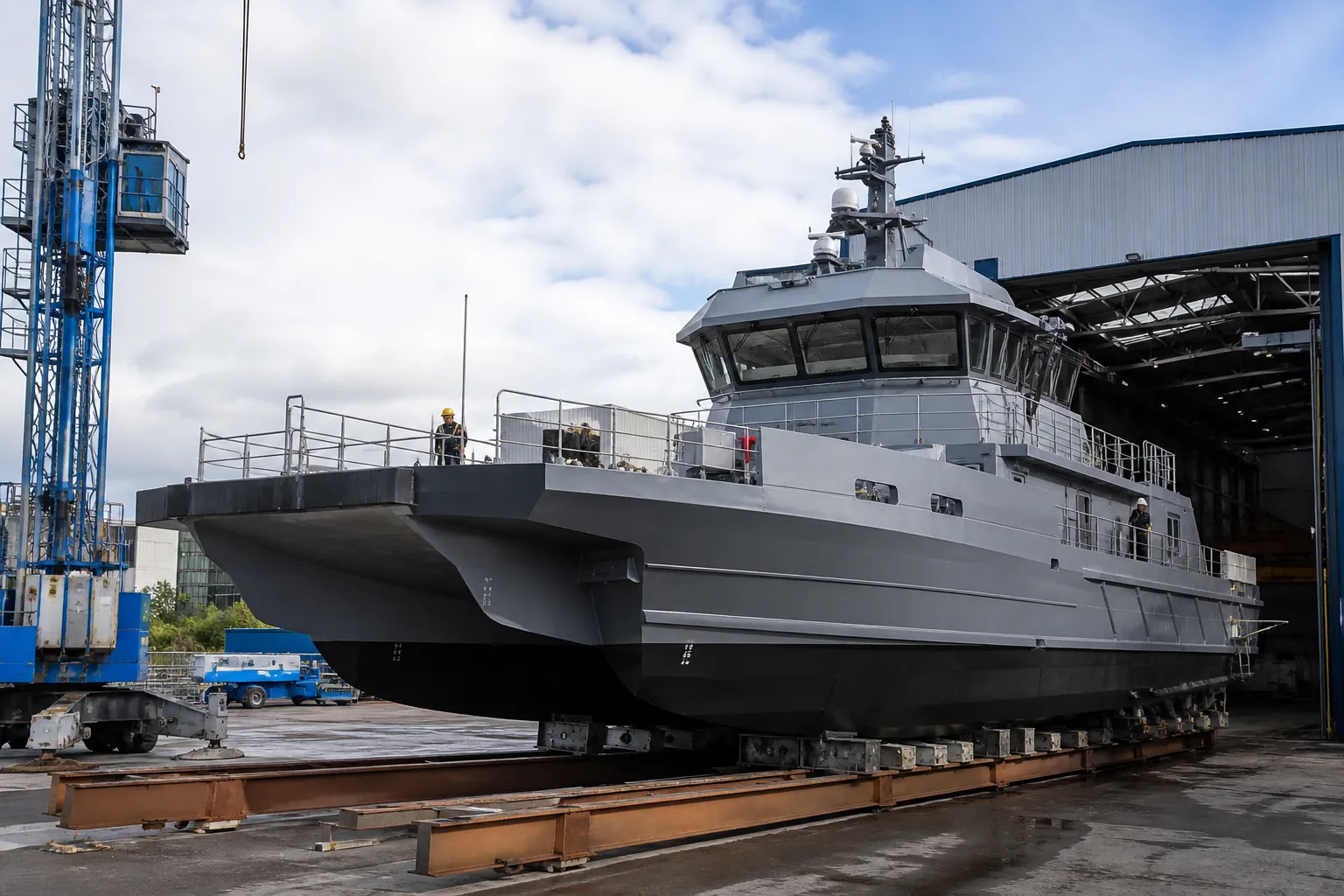 Estonia has taken delivery of the Kratt, a vessel powered by compressed biomethane