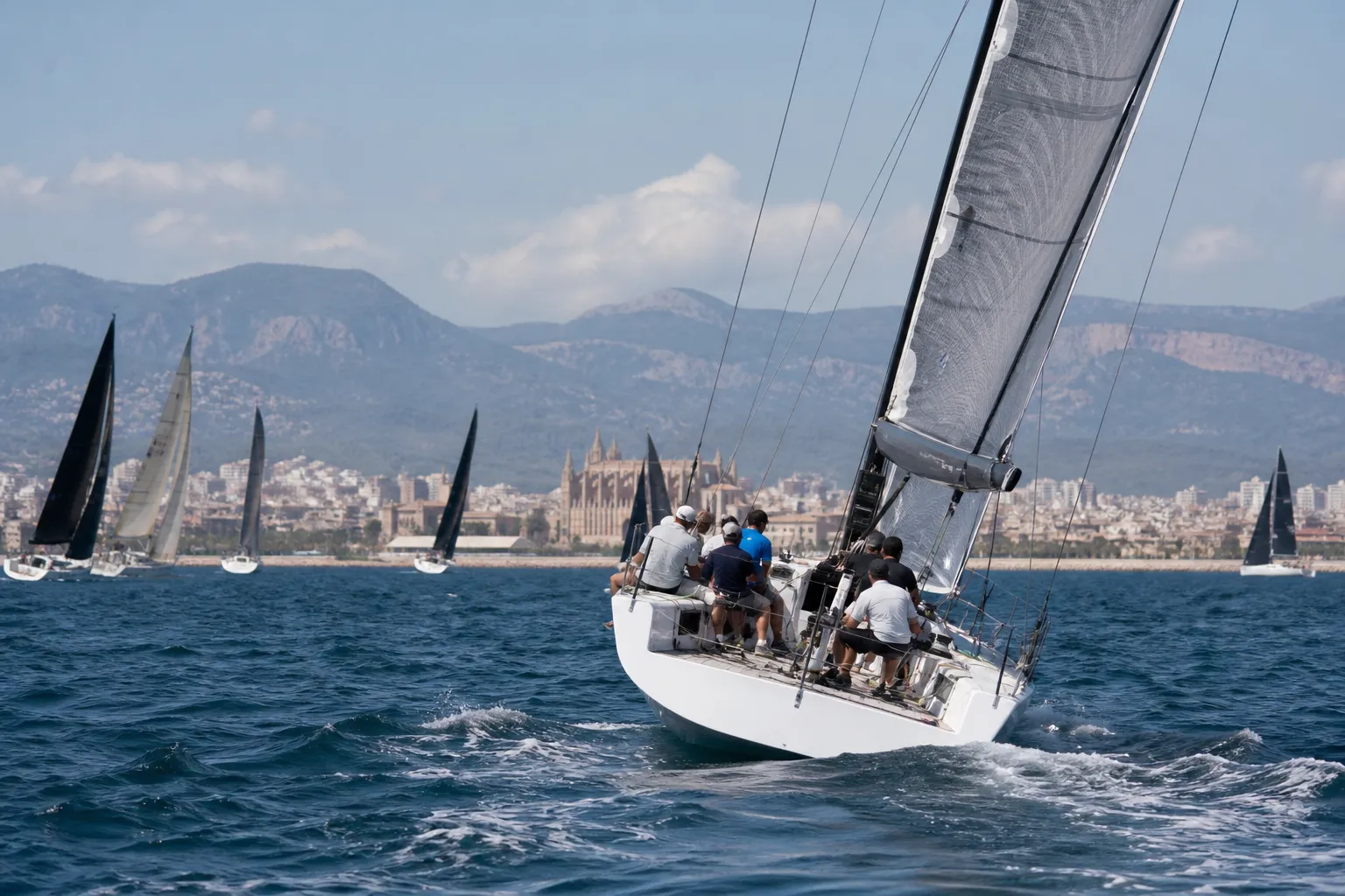 The Estonian yacht NOLA won its class at the Copa del Rey regatta