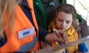 Опубликованы красивые кадры пожара на полигоне в оккупированном Крыму