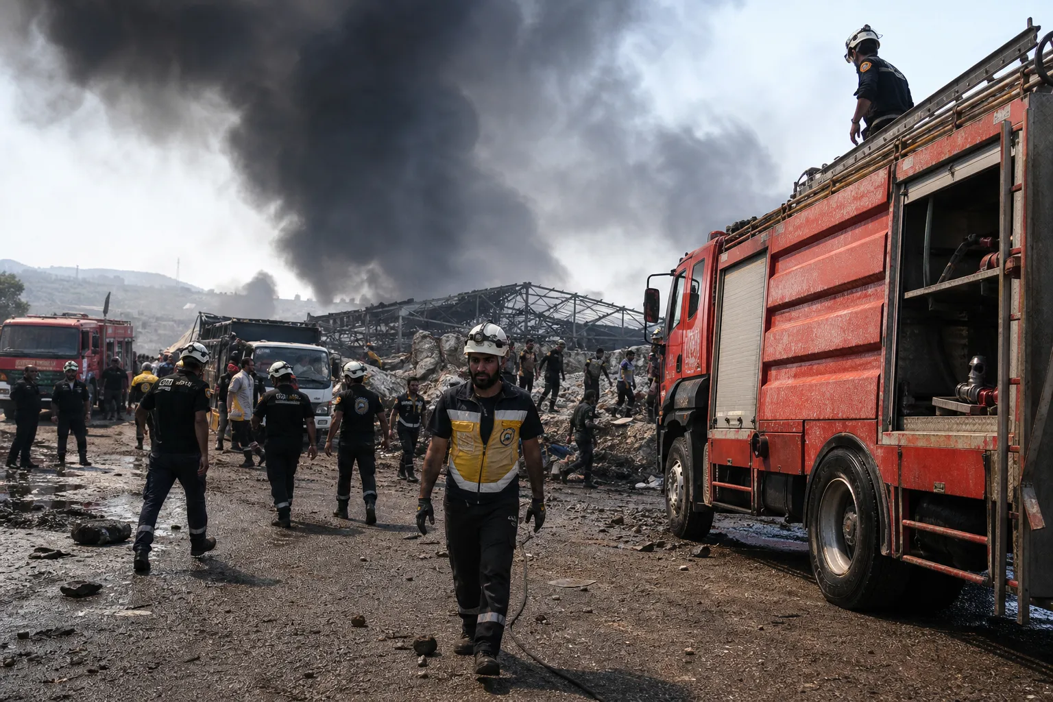 Explosion at weapons depot in Idlib kills at least 14 — Jerusalem Post