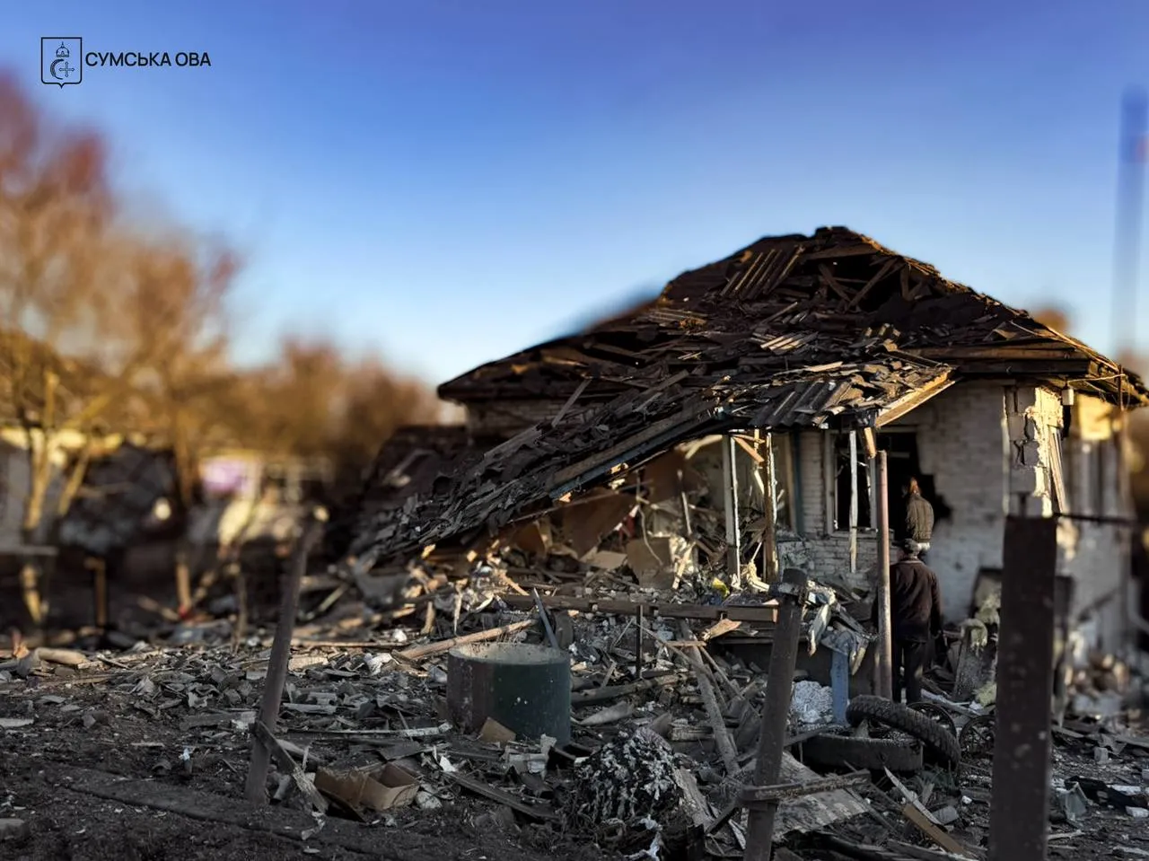 Російські окупанти завдали ракетного удару по Сумщині, є поранені