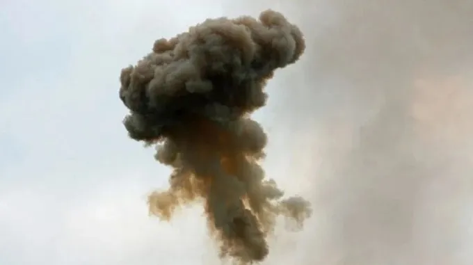The Russians attacked Dnipro; a fire broke out at the site of the strike