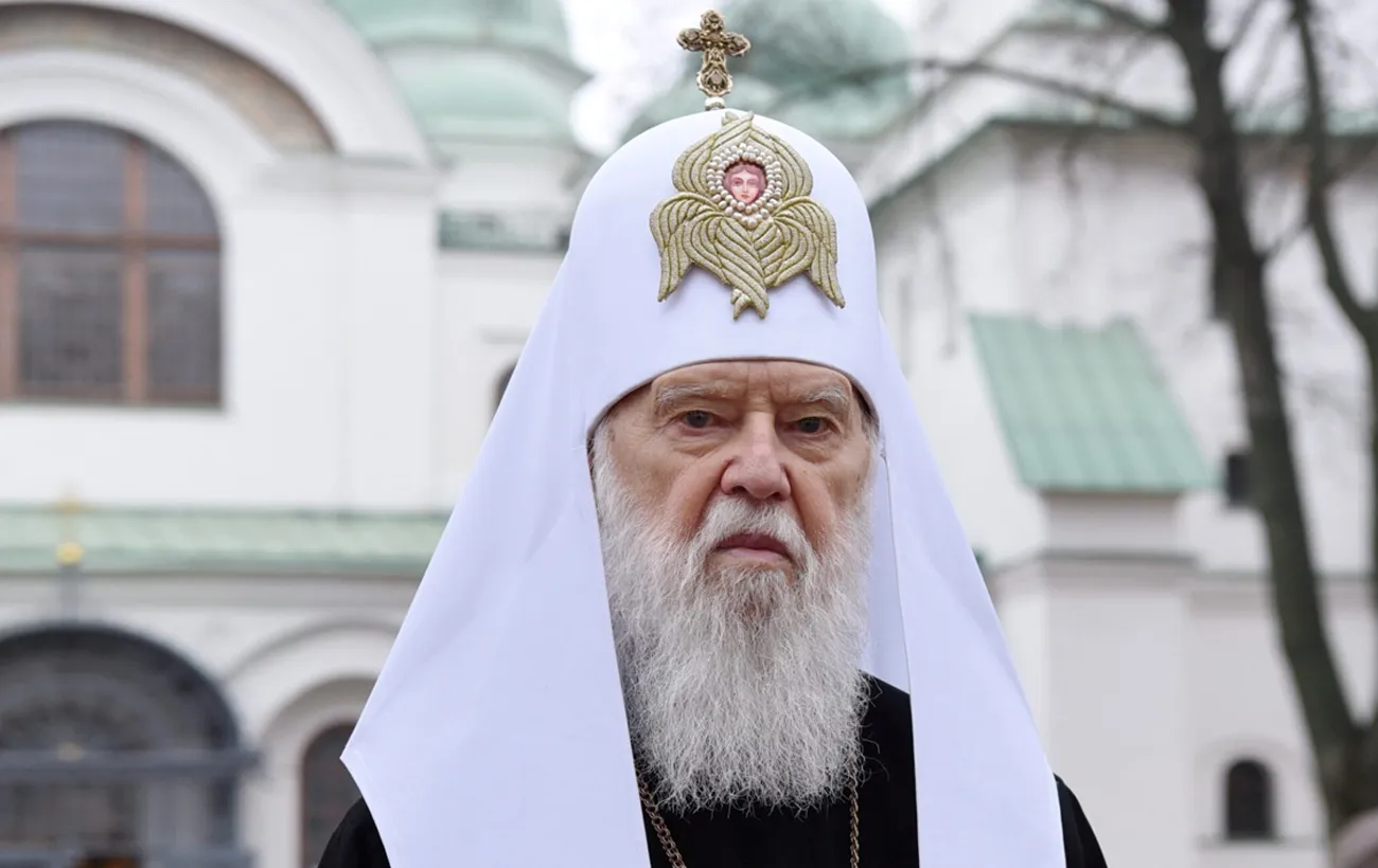 Помер патріарх Православної церкви України Філарет