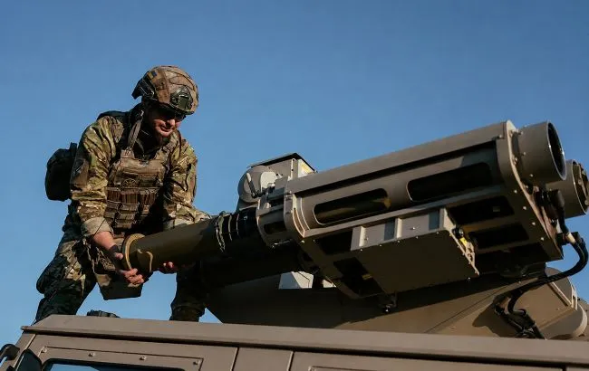 The Ukrainian Armed Forces demonstrated the Rapid Ranger mobile air defense system mounted on a URO VAMTAC off-road vehicle