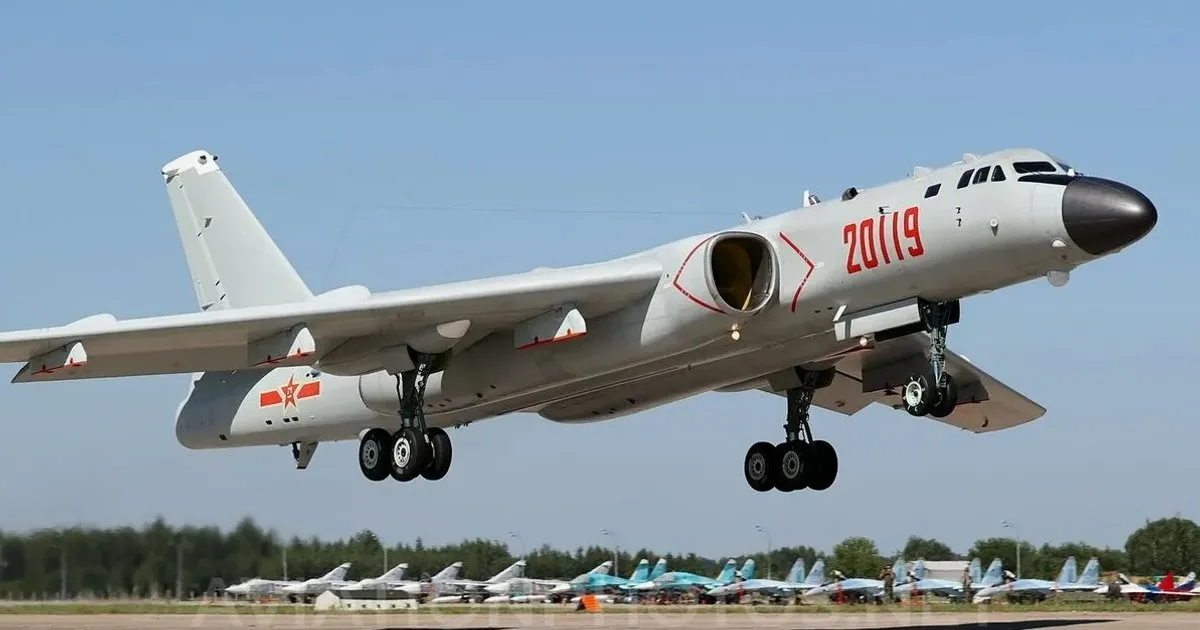 China Unveiled the H-6N Nuclear Bomber for the First Time