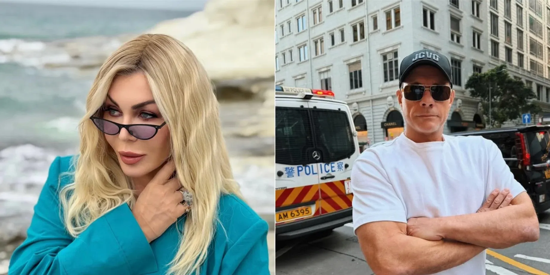 Jean-Claude Van Damme fell in love with Irina Bilyk while filming a music video