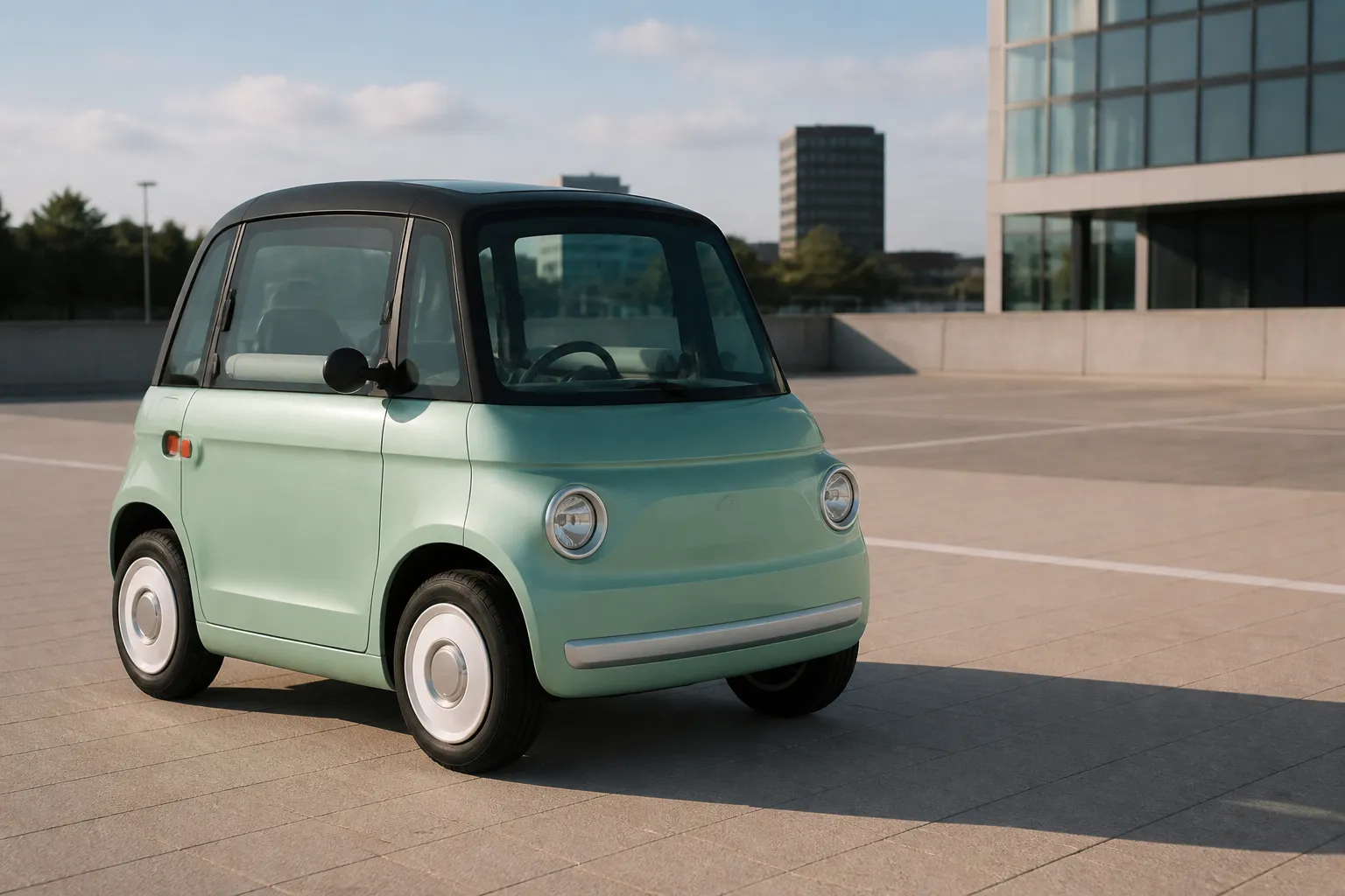 Fiat Topolino нашел своих покупателей среди любителей гольф-каров в США
