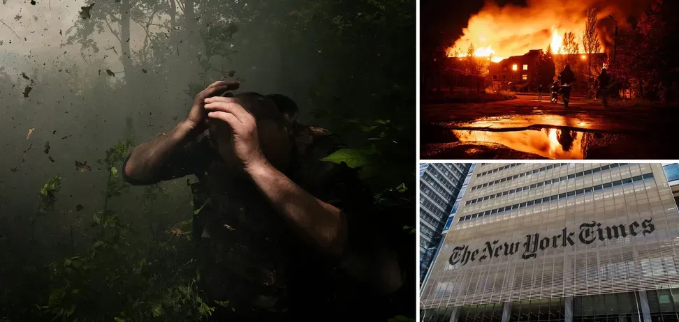 Війна без фільтрів, The New York Times опублікував фото року з України