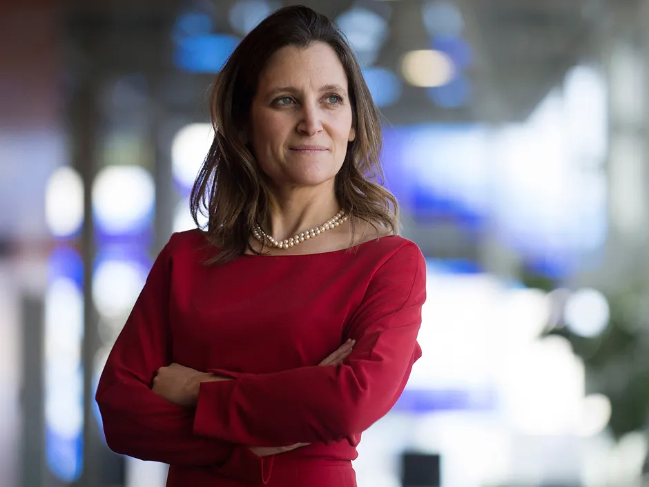 Президент України призначив Христю Фріланд радницею з питань економічного розвитку