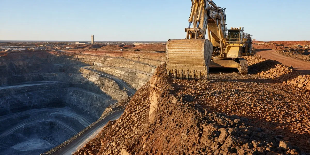 Cab of 750-ton excavator catches fire at Australian gold mine