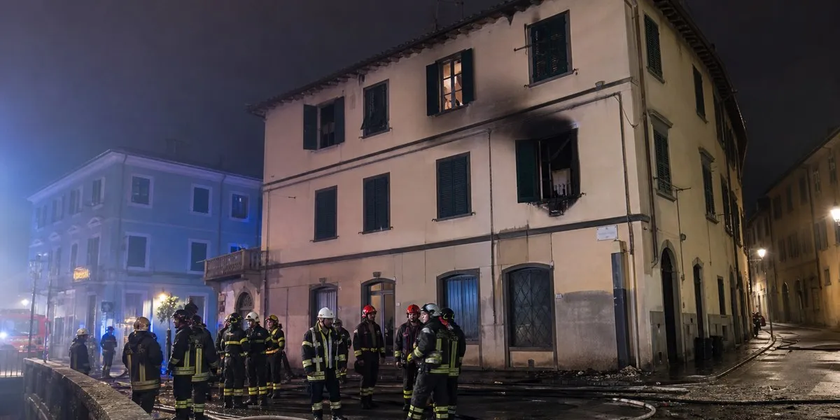 Dwie osoby zginęły, 13 zostało rannych w pożarze w Lukce — ANSA English