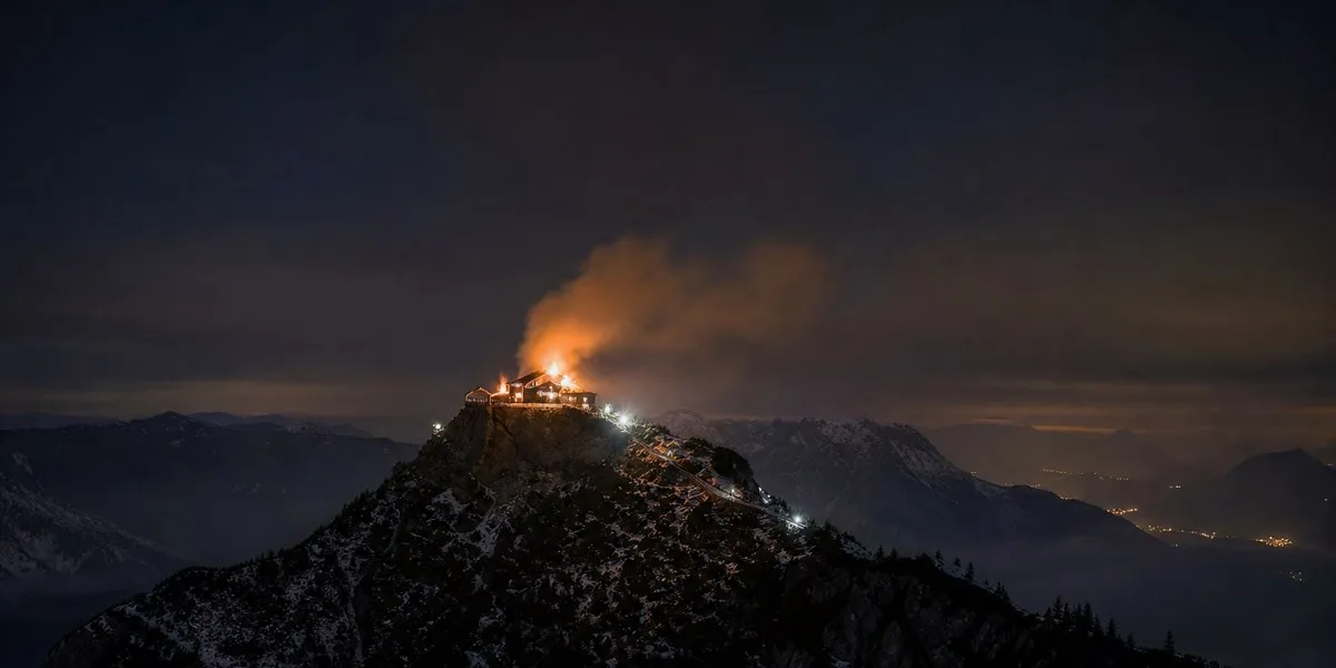 W Niemczech płonie Kehlsteinhaus na Obersalzzbergu — Der Spiegel