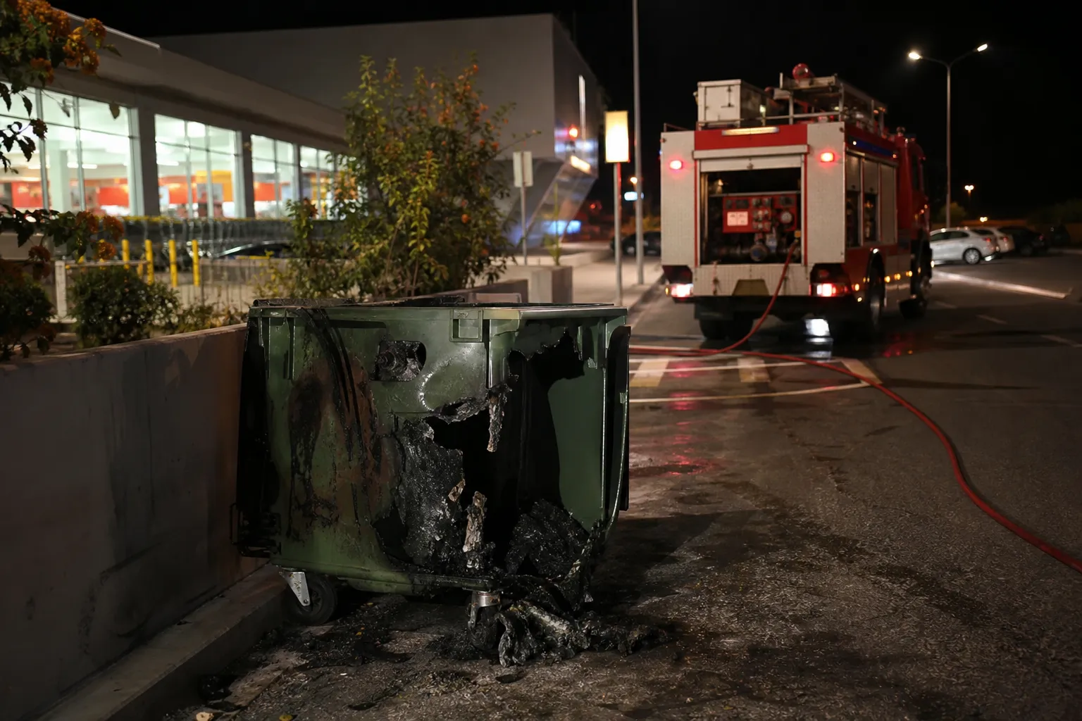 Two fires occurred in Limassol and Nicosia district