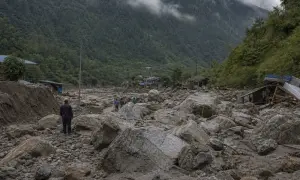 В Черном море затонул российский корабль