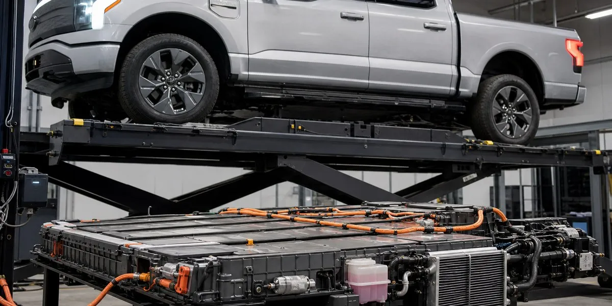Ford F-150 Lightning行驶23.4万英里后更换电池 — InsideEVs