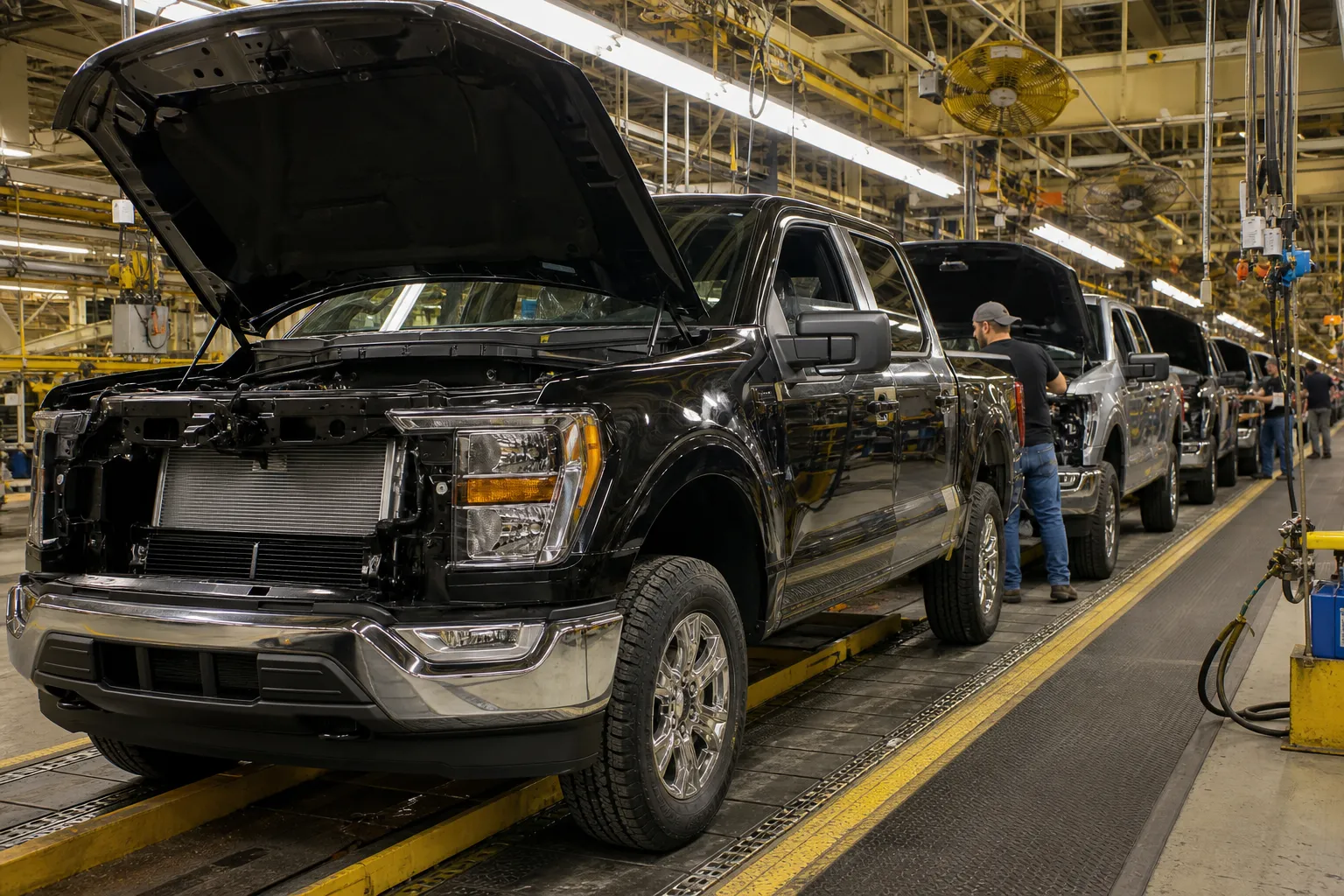 Ford在供应商火灾后扩大F-Series皮卡产量