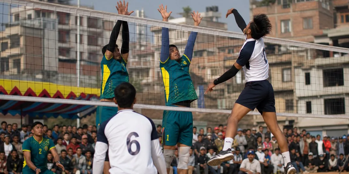 Foreign volleyball players dominated Nepal league’s inaugural season