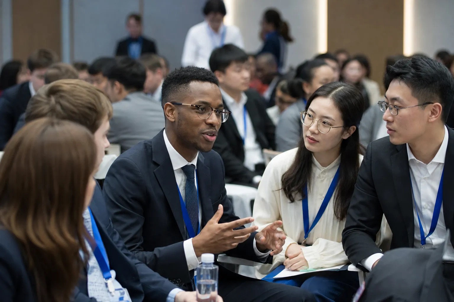Foreign students in China asked about mutual trade