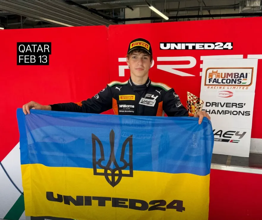 Олександр Бондарев став першим українським чемпіоном UAE4 Series з «Формули-4»