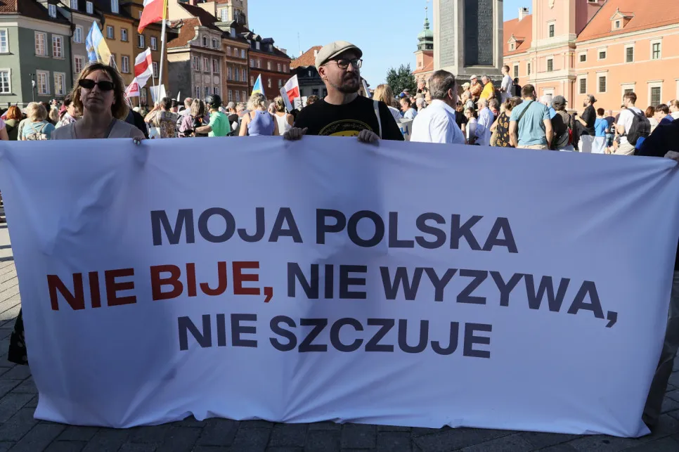 W 22 miastach w Polsce odbyły się akcje protestacyjne przeciwko atakom na Ukraińców