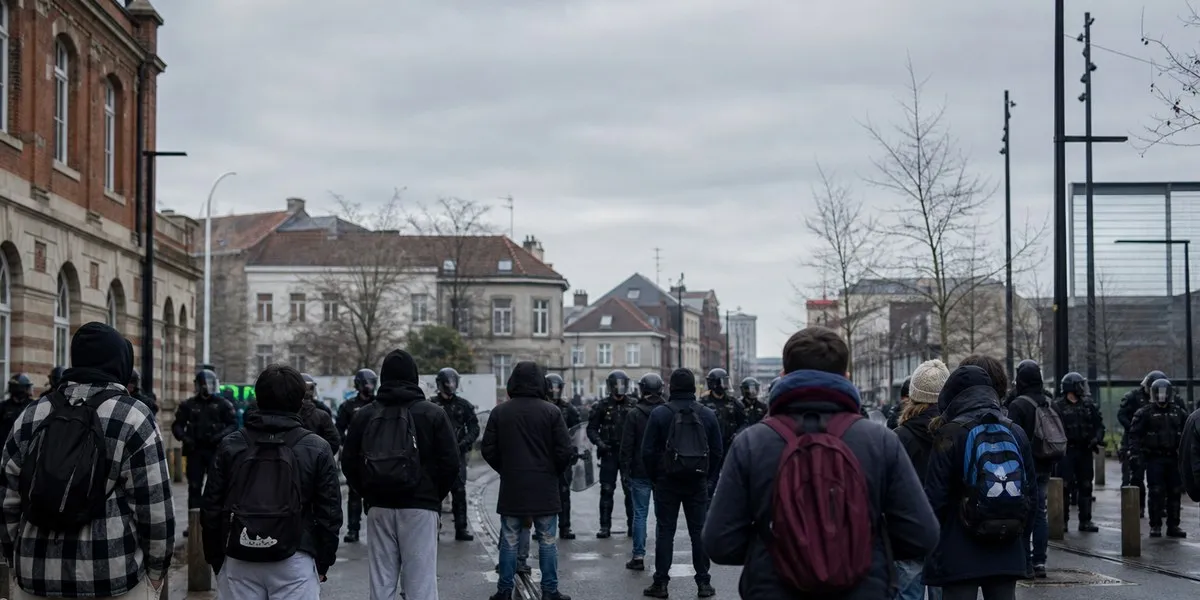 France suspends use of stun grenades at student protests — The Hindu
