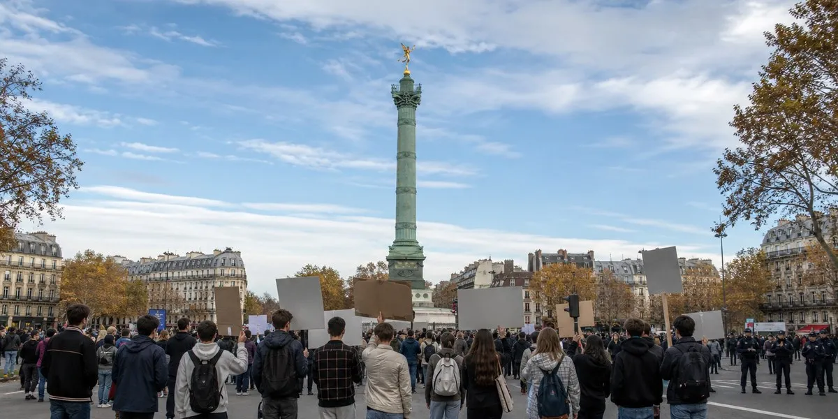Французские школьники продолжат протесты, несмотря на обещания правительства — The Guardian