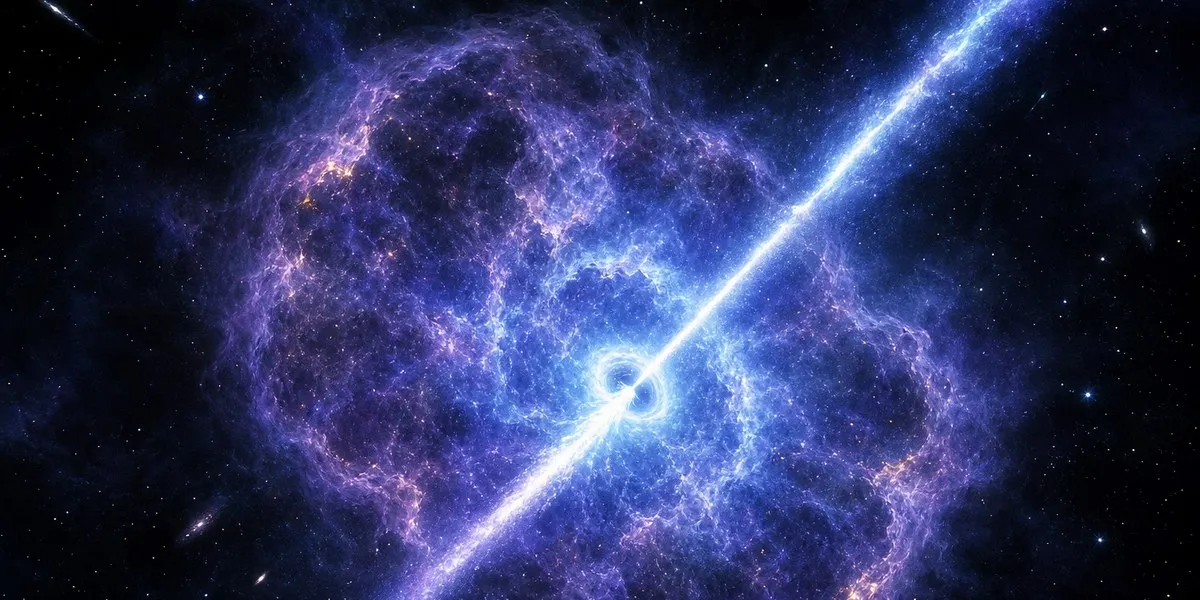 Astronomowie zarejestrowali rozbłysk gamma z aktywnością przez 27 dni — Space.com