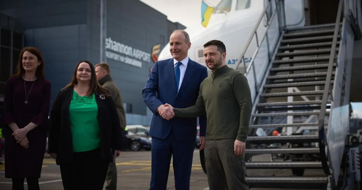 путіну не можна дозволити досягти успіху у війні – прем'єр Ірландії