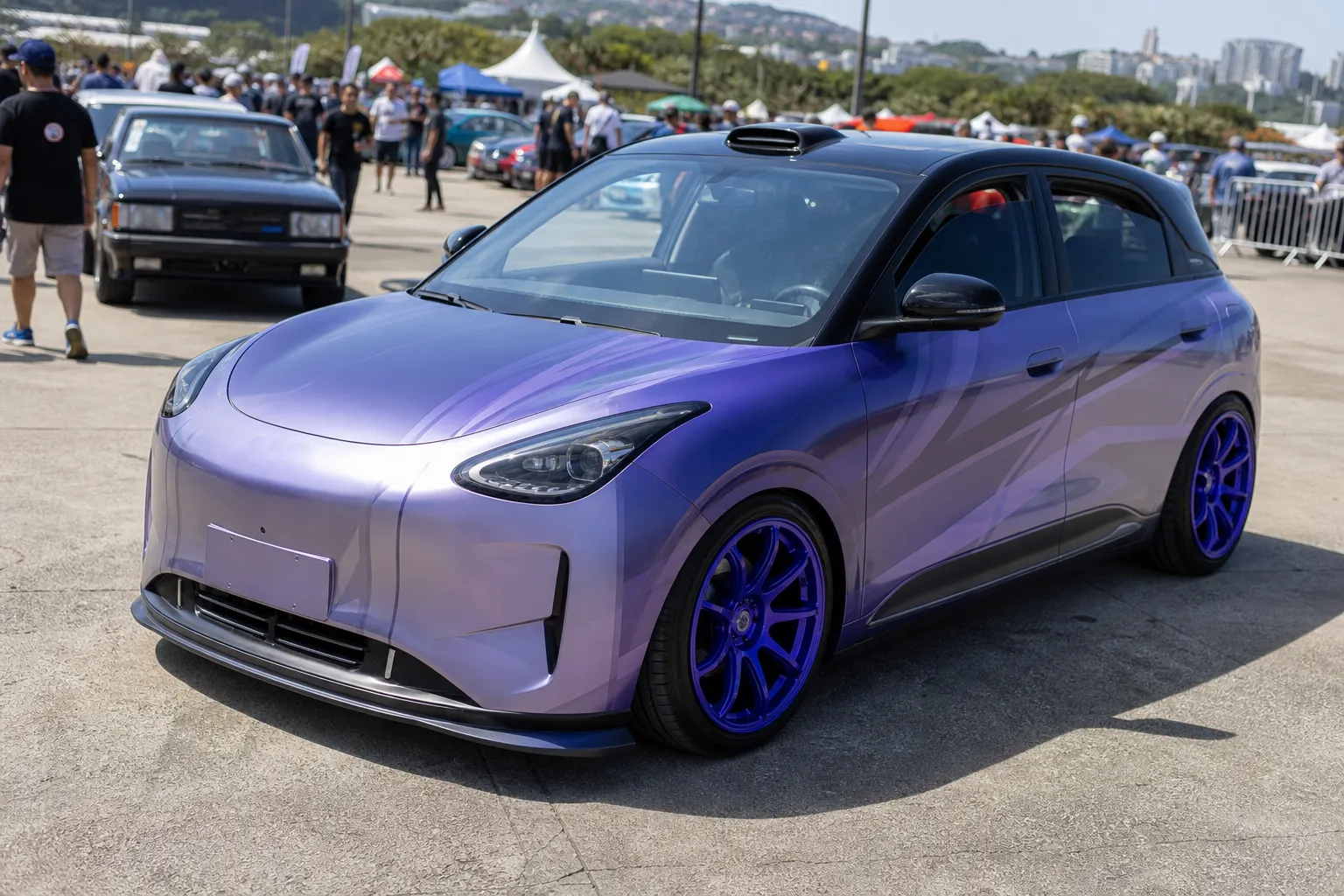 Geely zaprezentowało w Brazylii koncepcyjne EX2 Street i Track do driftu