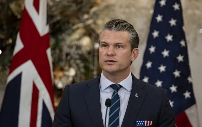 Гегсет пояснив позицію США щодо фінансування України