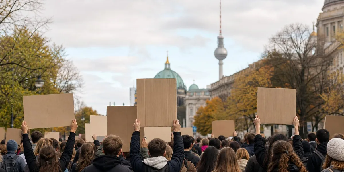 Federalna konferencja uczniów Niemiec zorganizuje osobny protest 20 listopada — Der Spiegel