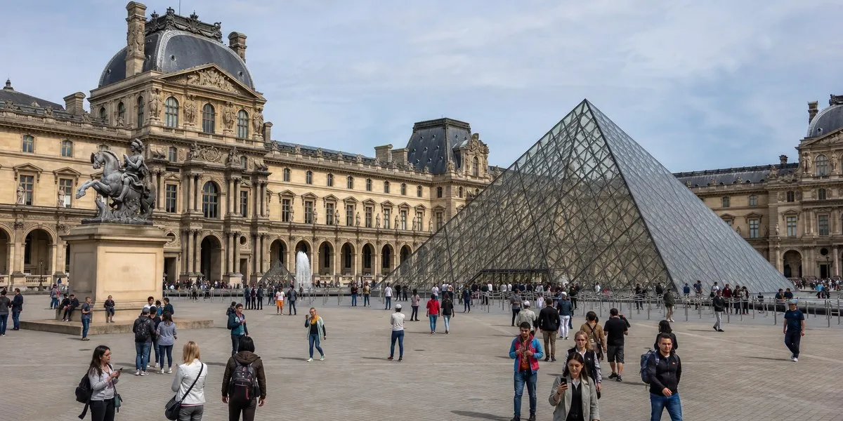 Two Germans detained in France over prank in Louvre’s Mona Lisa room — Asharq Al-Awsat