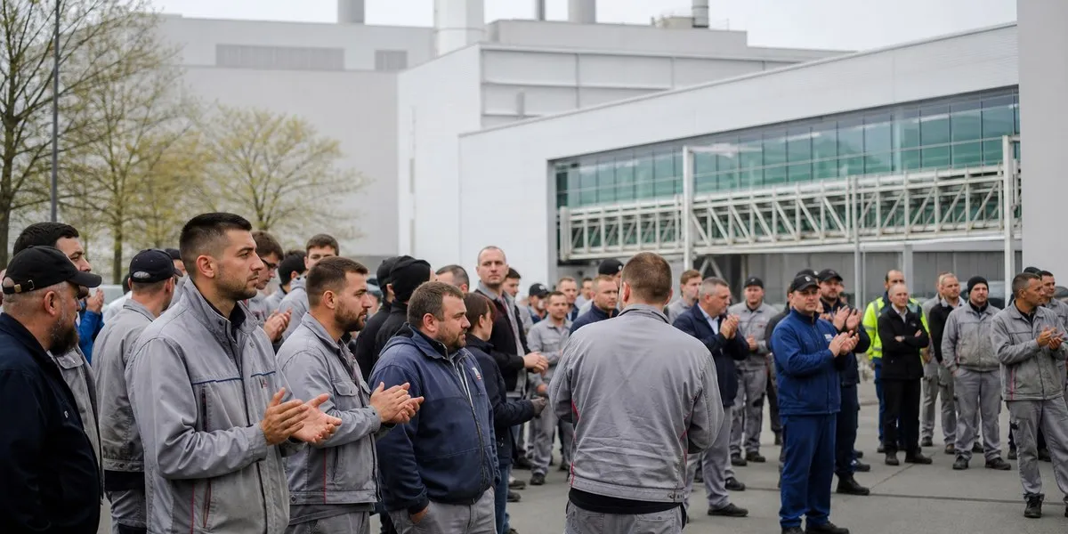 175 tys. pracowników przemysłu motoryzacyjnego w Niemczech protestowało przeciwko cięciom — Anadolu Agency