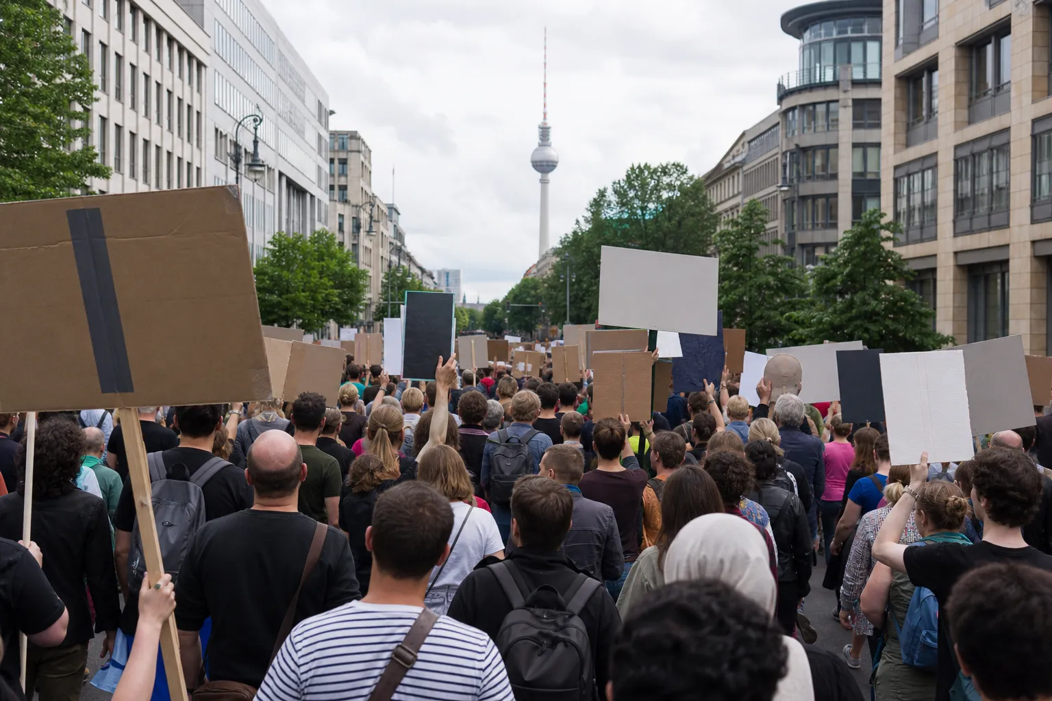 Około 150 tys. osób protestowało w Niemczech przeciwko AfD