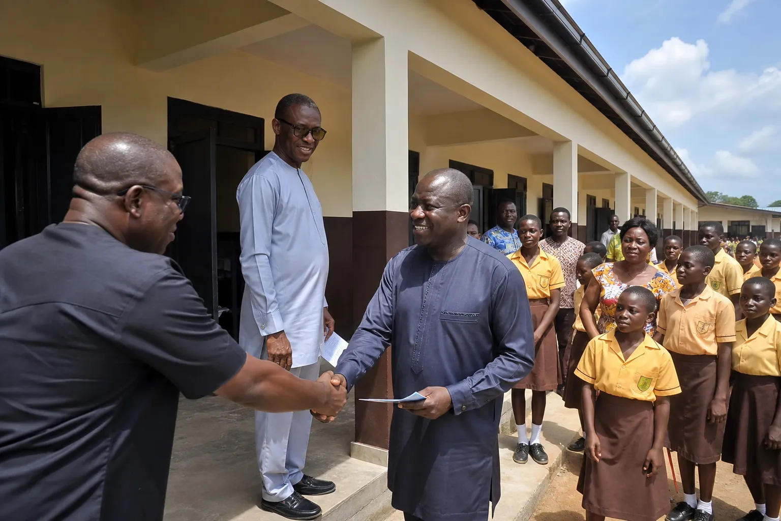 School in Kenyasi, Ghana, renovated for $600,000