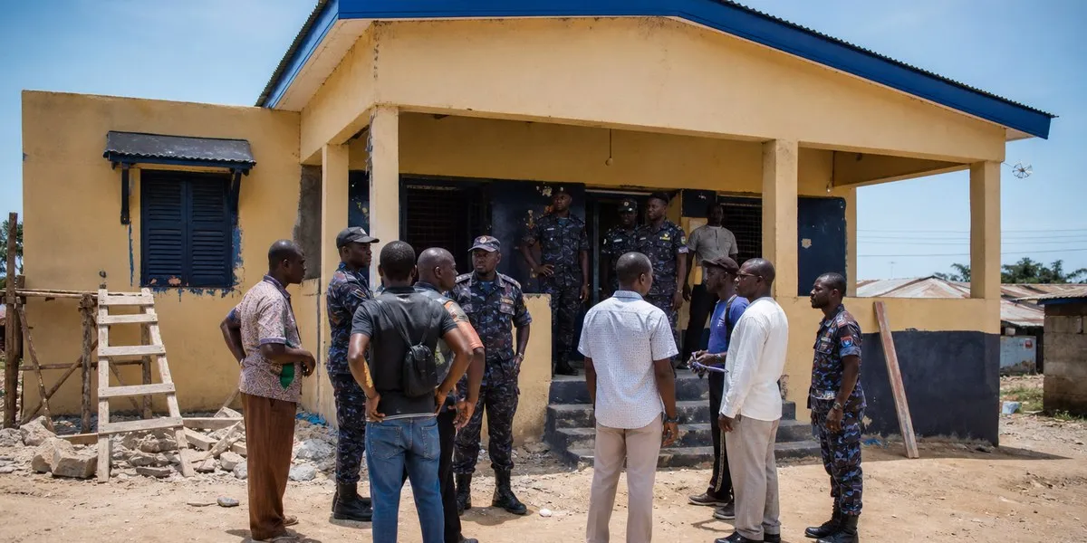 Police station in Kwame-Danso, Ghana reopens after nearly a year of closure — MyJoyOnline