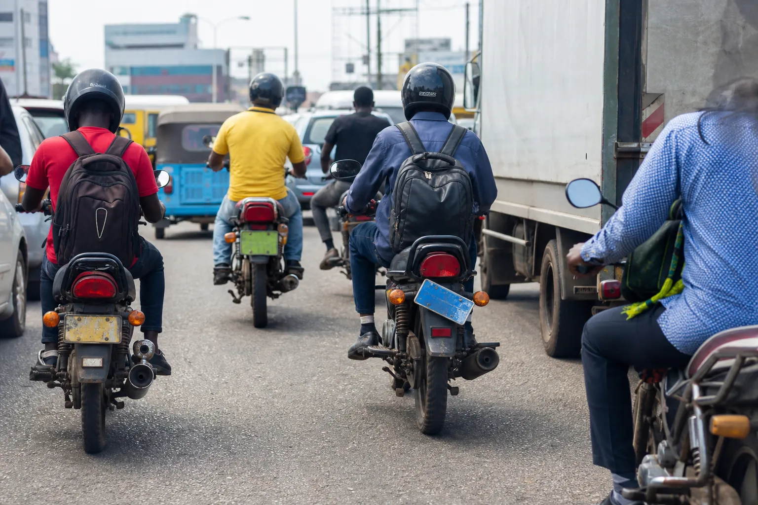 Ghana concerned about concealed motorcycle license plates